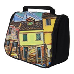 Colorful Venice Homes - Venezia, Italy Full Print Travel Pouch (small) by ConteMonfrey