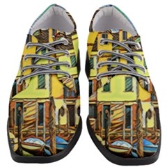 Colorful Venice Homes - Venezia, Italy Women Heeled Oxford Shoes by ConteMonfrey