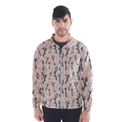 Romantic Heart Keys Men s Windbreaker