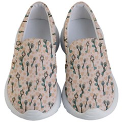 Romantic Heart Keys Kids Lightweight Slip Ons by ConteMonfrey