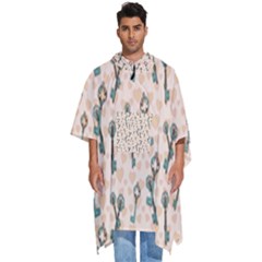 Romantic Heart Keys Men s Hooded Rain Ponchos by ConteMonfrey