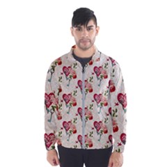 Key To The Heart Men s Windbreaker