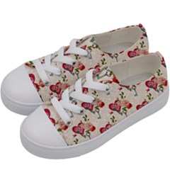 Key To The Heart Kids  Low Top Canvas Sneakers by ConteMonfrey