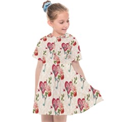 Key To The Heart Kids  Sailor Dress by ConteMonfrey