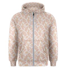 Delicated Leaves Men s Zipper Hoodie