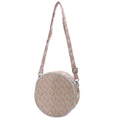 Delicated Leaves Crossbody Circle Bag