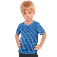 Blue Denim Jeans Like Kids  Sports T-shirt