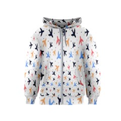 Cute Airplanes Planes Kids  Zipper Hoodie