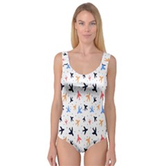 Cute airplanes planes Princess Tank Leotard 