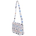 Cute airplanes planes Shoulder Bag with Back Zipper View2