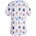 Cute airplanes planes Women s Oversized T-Shirt View2