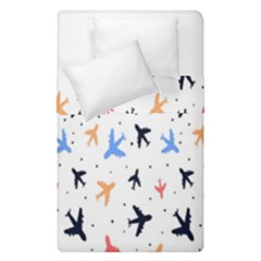 Cute airplanes planes Duvet Cover Double Side (Single Size)