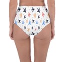 Cute airplanes planes Reversible High-Waist Bikini Bottoms View4