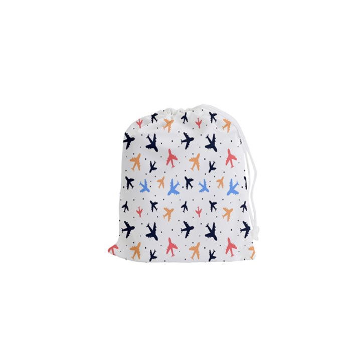 Cute airplanes planes Drawstring Pouch (XS)