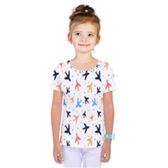 Cute airplanes planes Kids  One Piece T-Shirt