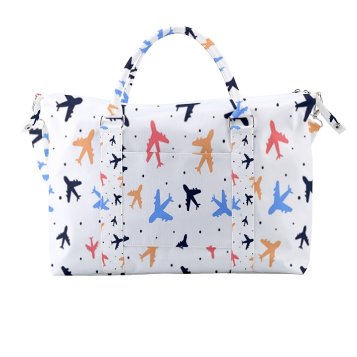 Cute airplanes planes Carry-on Travel Shoulder Bag