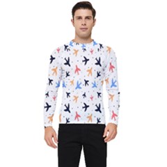 Cute Airplanes Planes Men s Long Sleeve Rash Guard by ConteMonfrey