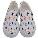 Cute airplanes planes Men s Canvas Slip Ons View1