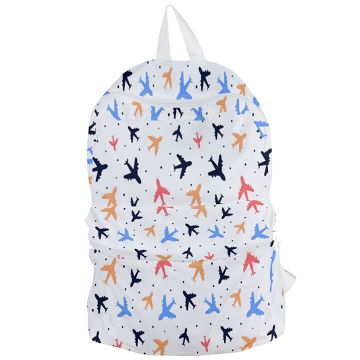 Cute airplanes planes Foldable Lightweight Backpack