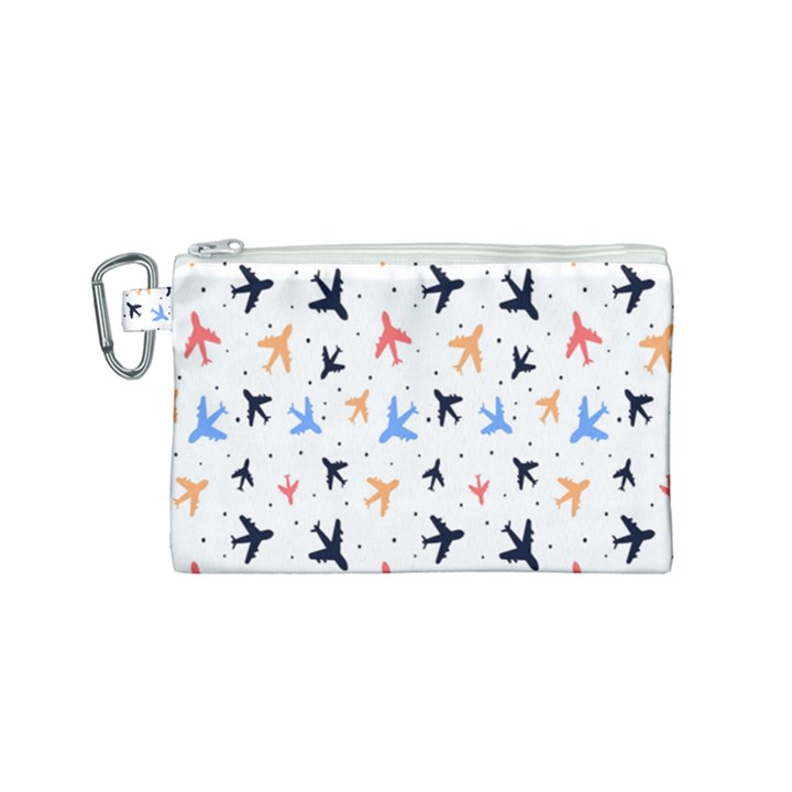 Cute airplanes planes Canvas Cosmetic Bag (Small)