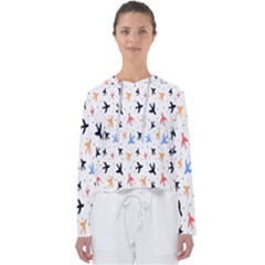 Cute Airplanes Planes Women s Slouchy Sweat by ConteMonfrey