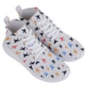 Cute airplanes planes Women s Lightweight High Top Sneakers View3