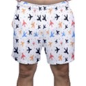 Cute airplanes planes Men s Shorts View1