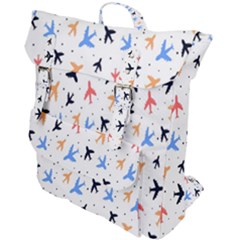 Cute airplanes planes Buckle Up Backpack