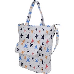 Cute airplanes planes Shoulder Tote Bag