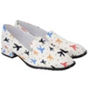 Cute airplanes planes Women s Classic Loafer Heels View3