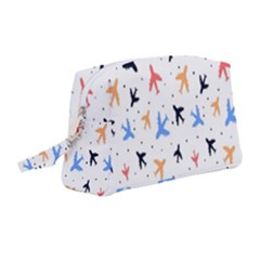 Cute airplanes planes Wristlet Pouch Bag (Medium)