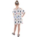 Cute airplanes planes Kids  One Piece Chiffon Dress View2