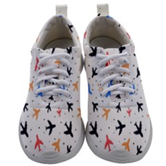 Cute airplanes planes Mens Athletic Shoes