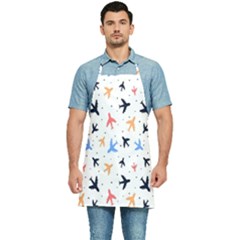 Cute airplanes planes Kitchen Apron