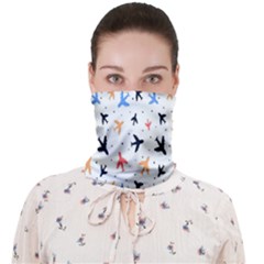 Cute airplanes planes Face Covering Bandana (Adult)