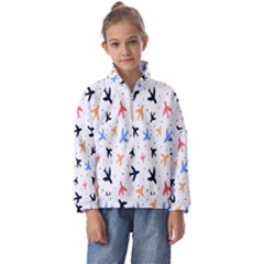 Cute Airplanes Planes Kids  Half Zip Hoodie