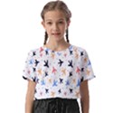 Cute airplanes planes Kids  Basic T-Shirt View1