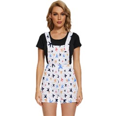 Cute airplanes planes Short Overalls