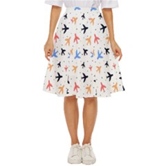 Cute airplanes planes Classic Short Skirt