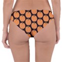 Black And Orange Pumpkin Reversible Hipster Bikini Bottoms View2