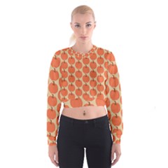 Cute Pumpkin Cropped Sweatshirt