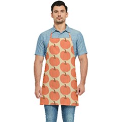 Cute Pumpkin Kitchen Apron by ConteMonfrey