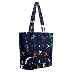 Blue Sky Airplanes Planes Everyday Shoulder Bag With Pouch Bag by ConteMonfrey