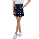 Blue sky airplanes planes Kids  Tennis Skirt View1