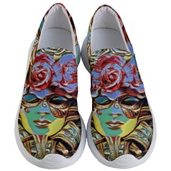 Carnival Mask - Venetian Mask - Italy Vintage Women s Lightweight Slip Ons by ConteMonfrey