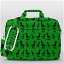 Dinos on a green background MacBook Pro 13  Shoulder Laptop Bag  View3