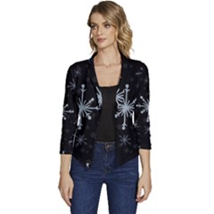 The Most Beautiful Stars Women s Casual 3/4 Sleeve Spring Jacket