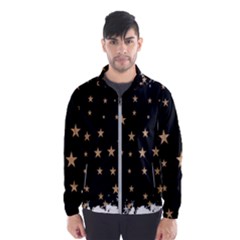 Little Stars Pattern Men s Windbreaker