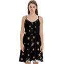 Little Stars Pattern Women s Spaghetti Strap Pullover Cami Dress View1