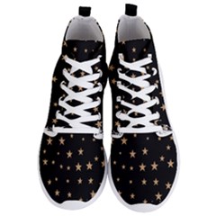 Little Stars Pattern Men s Lightweight High Top Sneakers by ConteMonfrey